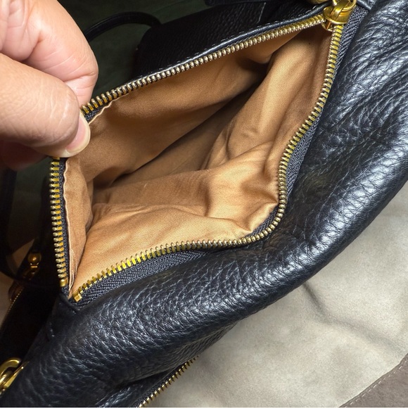 HOBO Black Leather Backpack - Picture 8 of 13